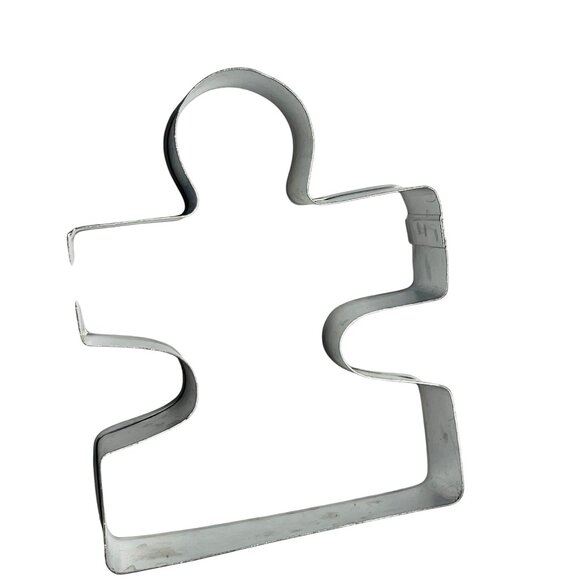 Puzzle Piece Shaped Aluminum Cookie Cutter Art Crafts - Picture 2 of 6